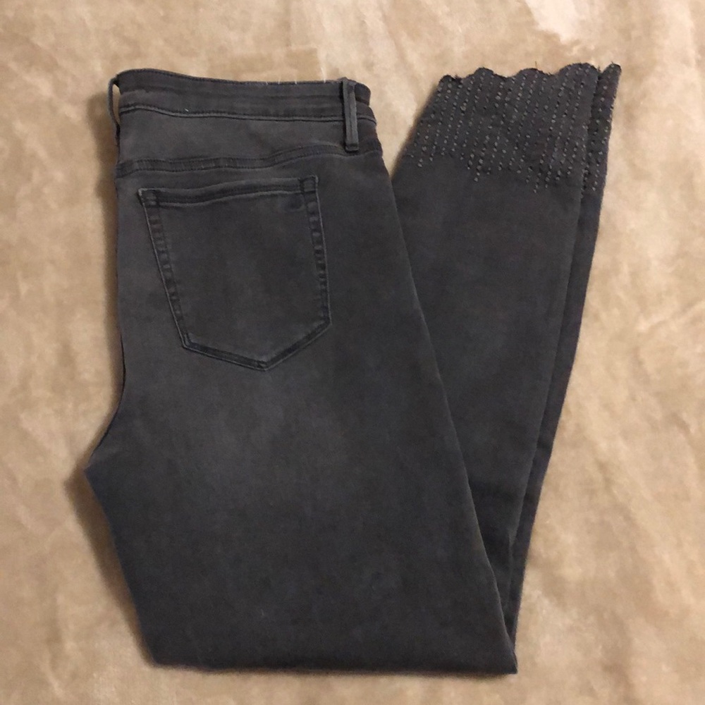 Sam Edelman mid rise skinny ankle jeans